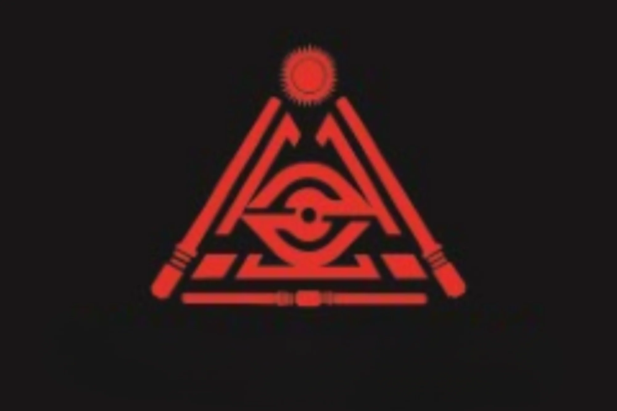 Crimson Dawn Black/Red Flag