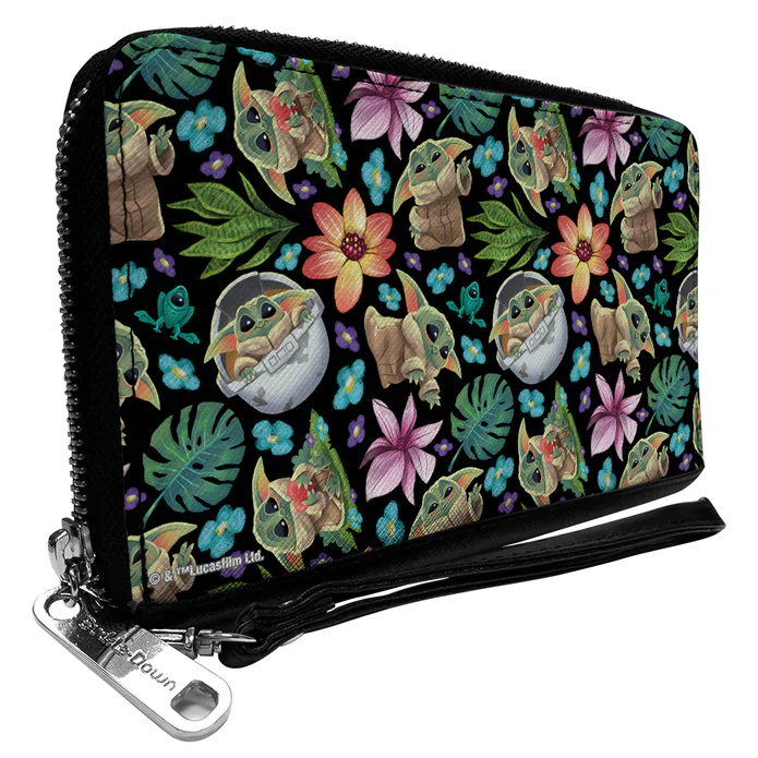 Mystery PU Zip Around Wallet Rectangle - Image 5