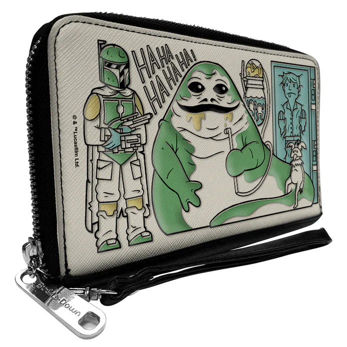 Mystery PU Zip Around Wallet Rectangle - Image 9