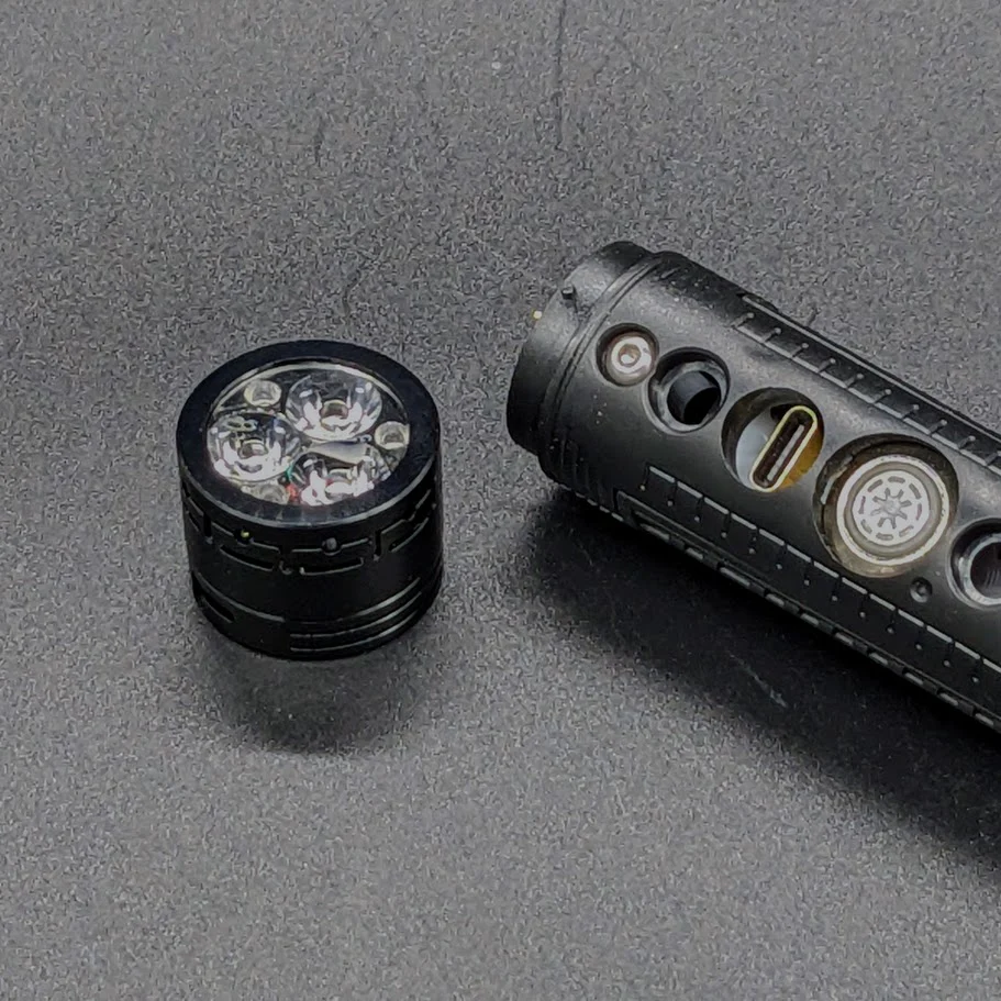 Tri Cree LED Adapter with Side Locks - Image 3